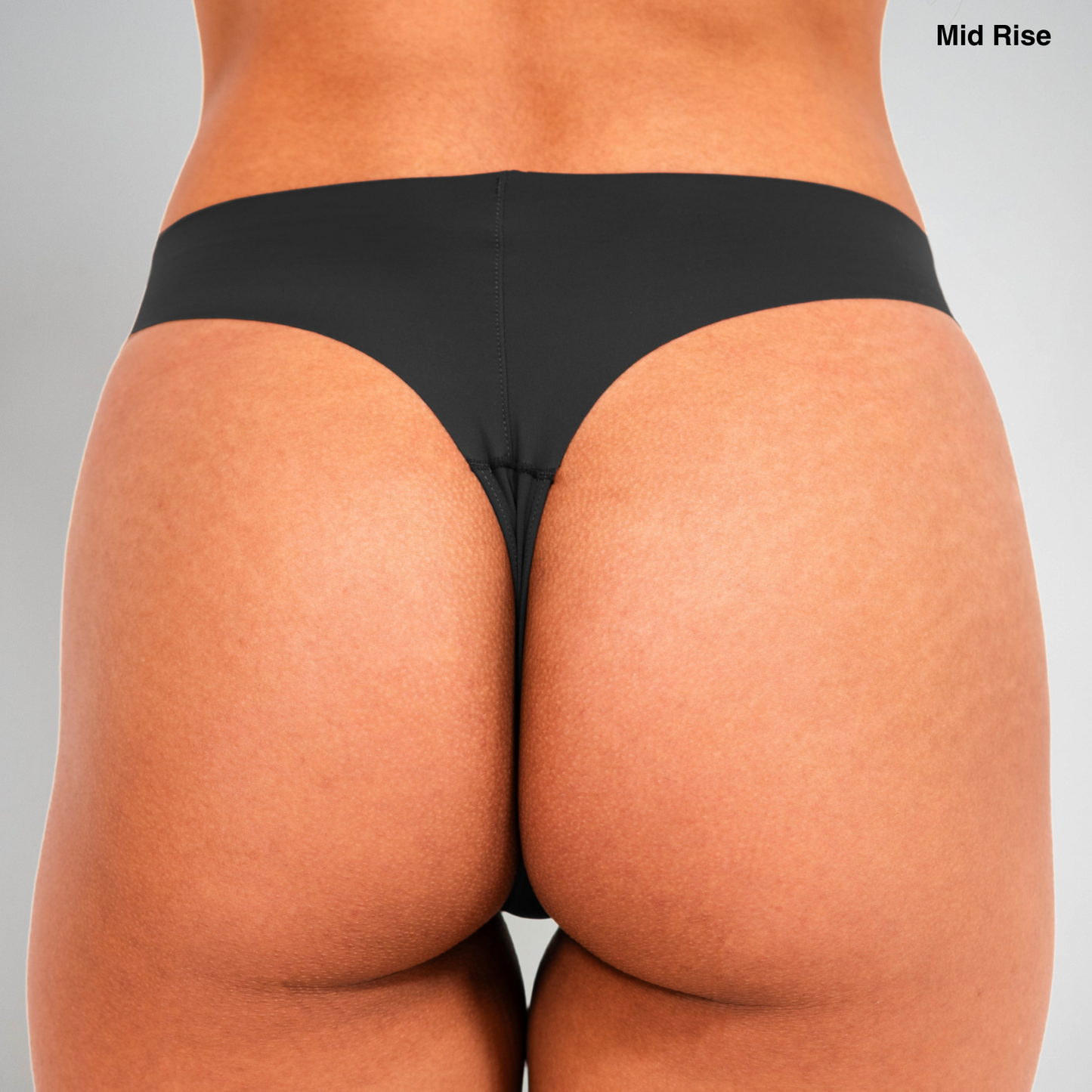 Invisible Camel Toe Thong Mid Rise